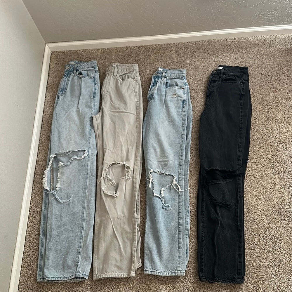 4 pack of PACSUN jeans. All size 25!!